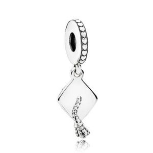 NEW AUTHENTIC FOOD GRADUATION DANGLE CHARM